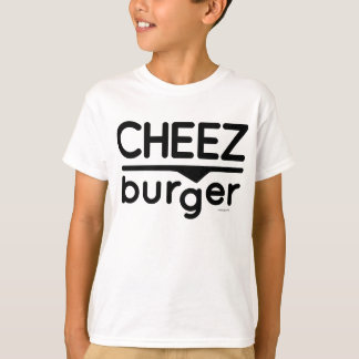 T-shirt Logo Cheezburger (noir)