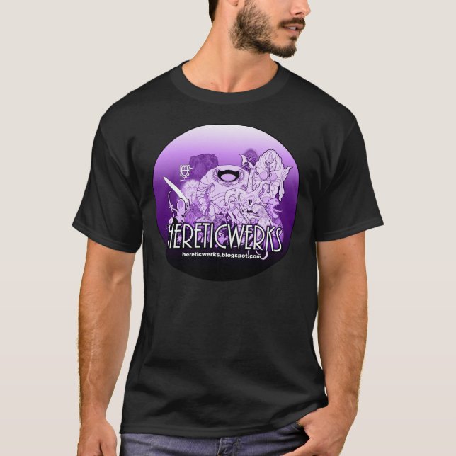 T-shirt Logo-Chemise 2014 de Hereticwerks (ronde) (Devant)