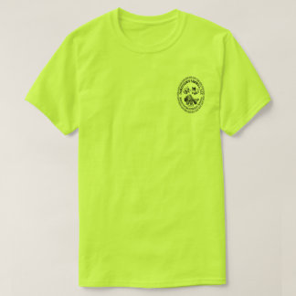 T-shirt Logo-Chest de Jamestown Sawmill SafetyGreen Hommes