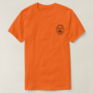T-shirt Logo-Chest Orange Hommes de Jamestown Sawmill Basi
