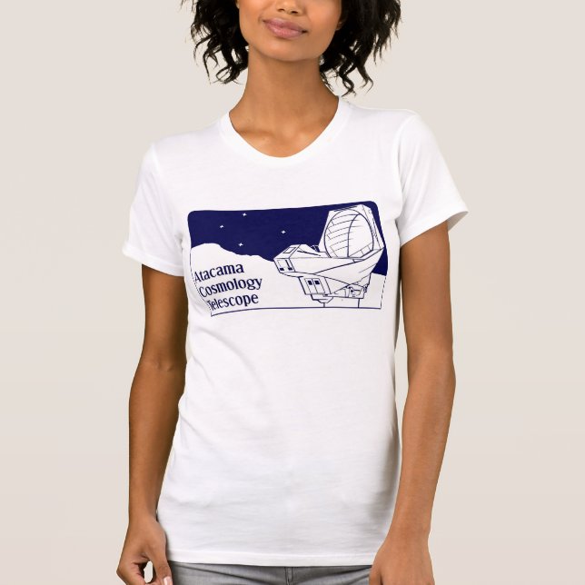 T-shirt Logo classique d'ACTE - bleu (femmes) (Devant)