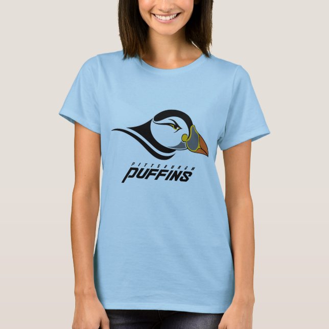 T-shirt Logo Classique des Pittsburgh Puffins (Devant)