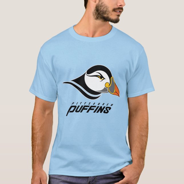T-shirt Logo Classique des Puffins de Pittsburgh (Devant)