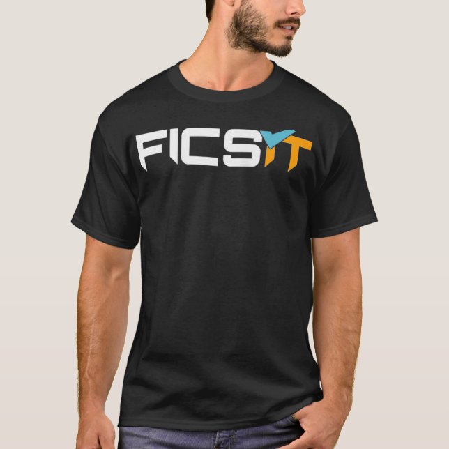 T-shirt Logo classique FICSIT satisfaisant  (Devant)