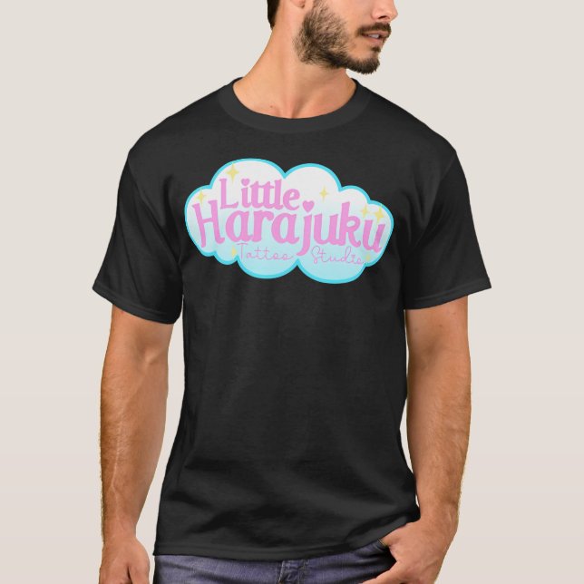 T-shirt Logo Cloud Little Harajuku (Devant)