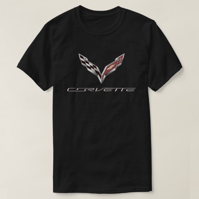 T-shirt logo corvette (Design devant)