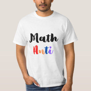 T-shirt Logo couleur Math Antics