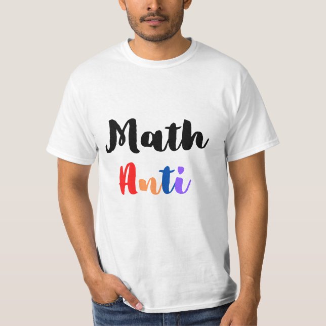 T-shirt Logo couleur Math Antics (Devant)