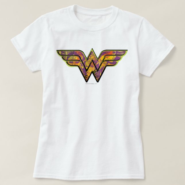 T-shirt Logo couleur Wonder Woman (Design devant)