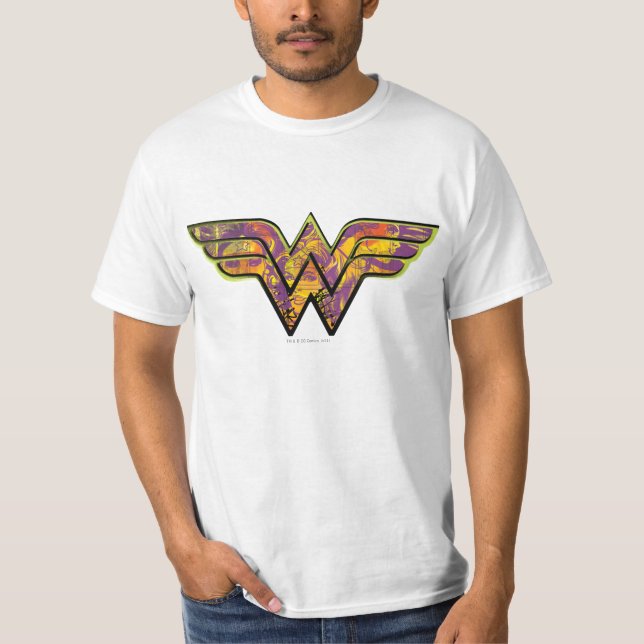 T-shirt Logo couleur Wonder Woman (Devant)