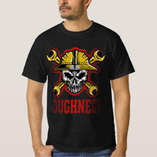 T-shirt logo crâne de ROUGHNECK