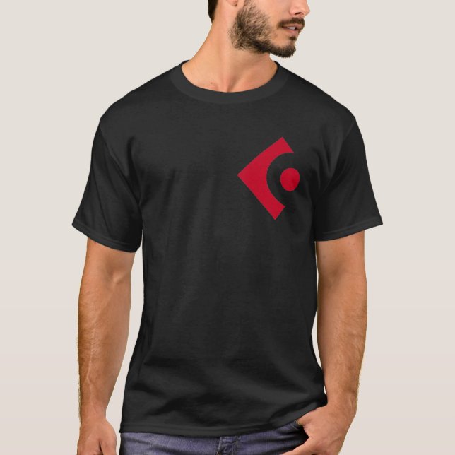 T-shirt Logo Cubase Chemise gauche Poitrine (Devant)
