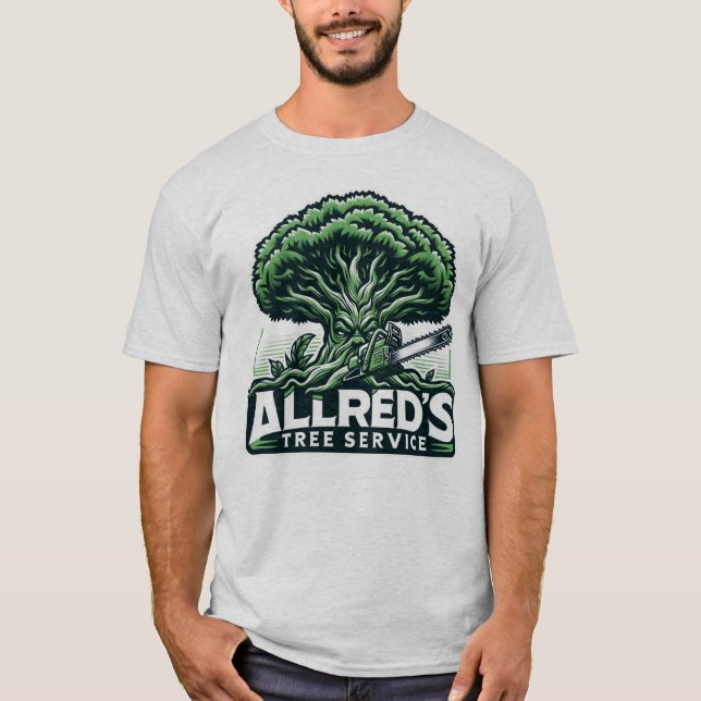 T-shirt Logo d'Allred Tree Service Professional (Devant)