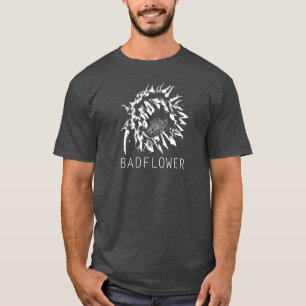 T-shirt "logo de Badflower de fleur "