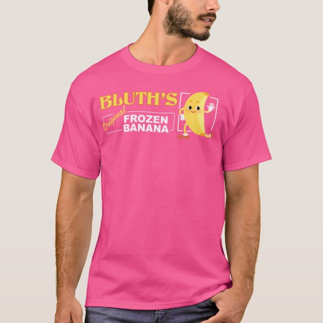 T-shirt Logo de banane congelée (Devant)