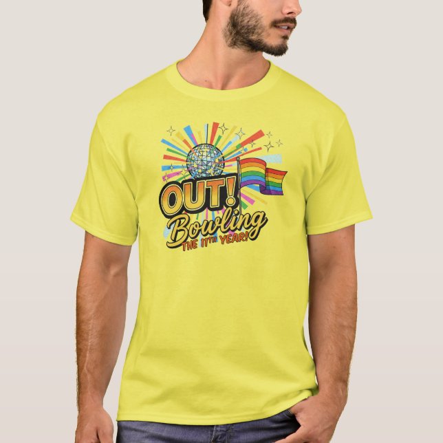 T-Shirt : Logo de bande dessinée 2025-2026 (Devant)