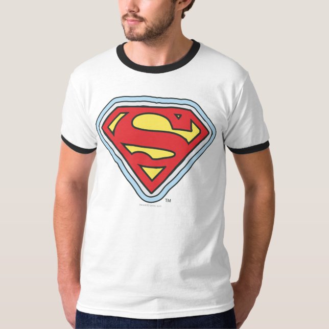 T-shirt Logo de bande dessinée Supergirl (Devant)