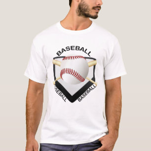 T-SHIRT LOGO DE BASE-BALL