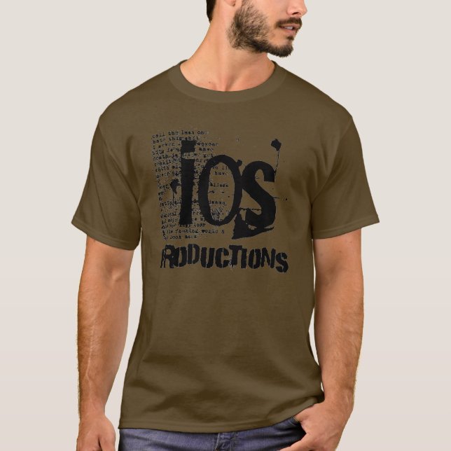 T-shirt Logo de base de productions d'IOS (Devant)