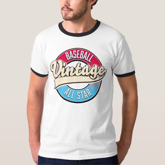 T-shirt logo de baseball All Star (Devant)