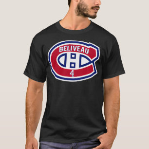 T-shirt Logo de Beliveau Habs
