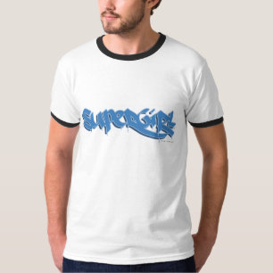 T-shirt Logo de bleu de Supergirl