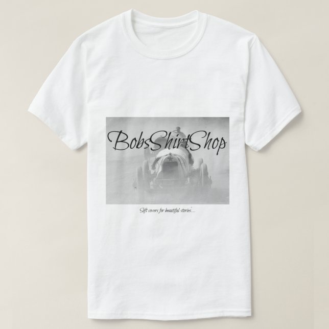 T-shirt Logo de BobsShirtShop sur l'emballage automatique (Design devant)