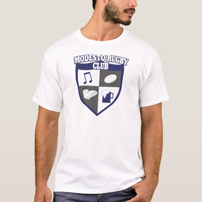 T-SHIRT LOGO DE BOUCLIER DE PROSTITUÉE (Devant)