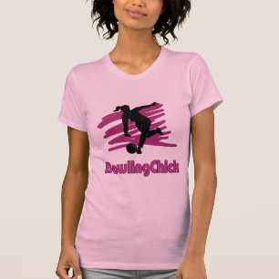 T-shirt Logo de BowlingChick