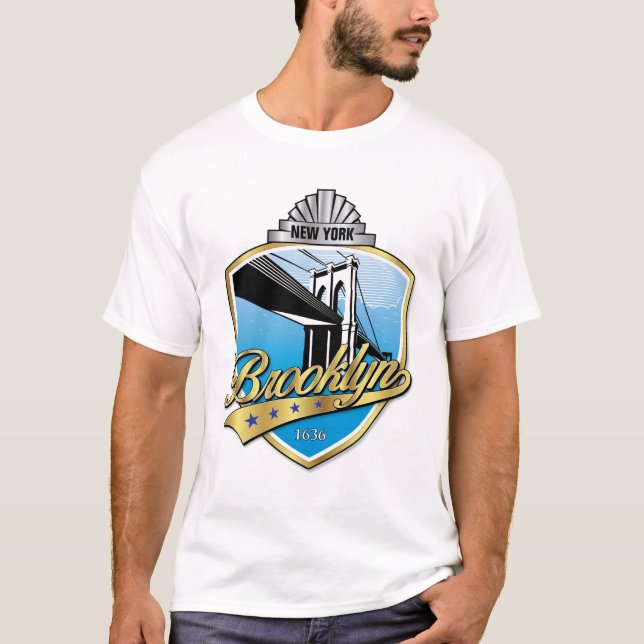 T-shirt Logo de Brooklyn (Devant)