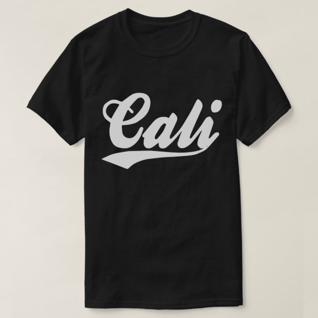 T-SHIRT LOGO DE CALI DANS LE BLANC (Design devant)