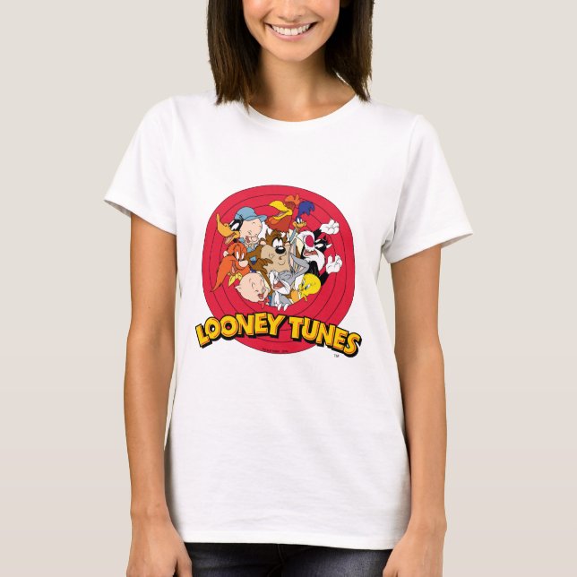 T-shirt Logo de caractères LOONEY TUNES™ (Devant)