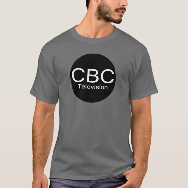 T-shirt Logo de CBC TV Alt (Devant)