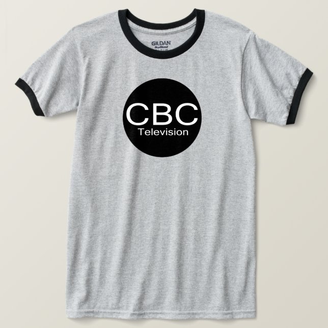 T-shirt Logo de CBC TV Alt (Design devant)