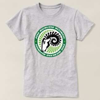 T-shirt Logo de cercle sur lt Gray