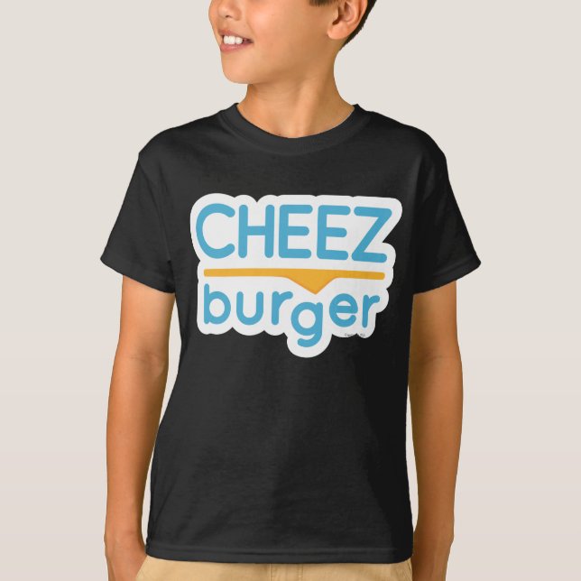 T-shirt Logo de Cheezburger (couleur) (Devant)