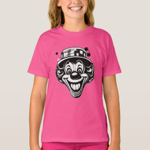 T-shirt Logo de clown drôle – Casquette à l'envers & langu