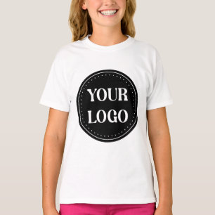 T-shirt Logo de code QR noir élégant, minimaliste et épuré