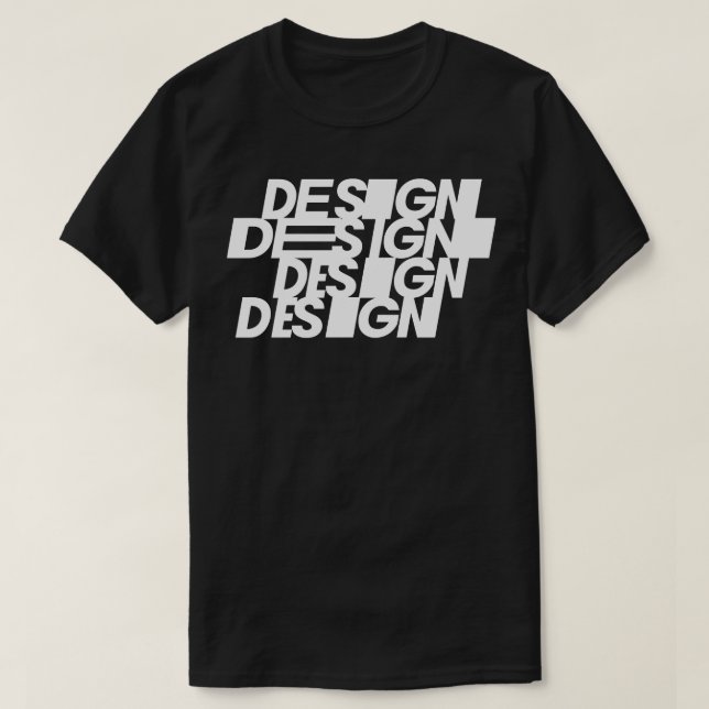 T-shirt Logo de conception extensible (Design devant)