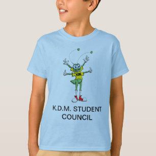 T-SHIRT LOGO DE CONSEIL D'ÉTUDIANT