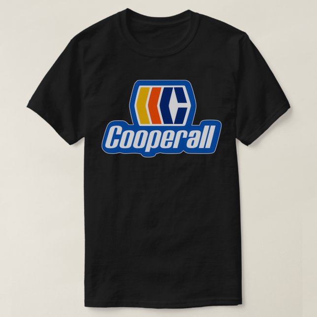 T-shirt Logo de Cooperall Retro Ice Hockey (Design devant)
