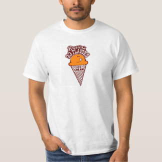 T-shirt Logo de cornet de crème glacée des saveurs de