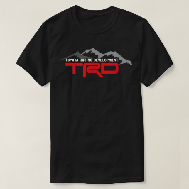 T-shirt Logo de développement de course TRD (Design devant)