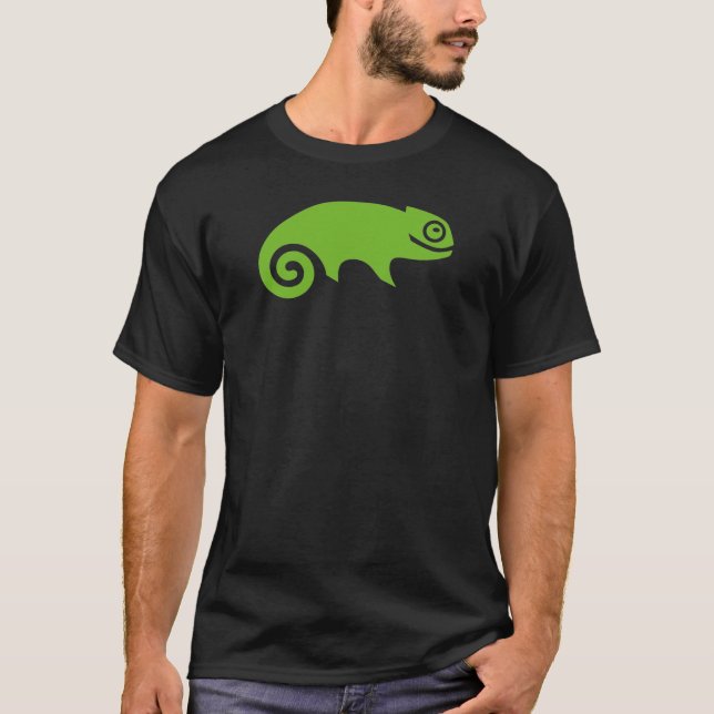 T-shirt Logo de distribution openSUSE Linux (Devant)