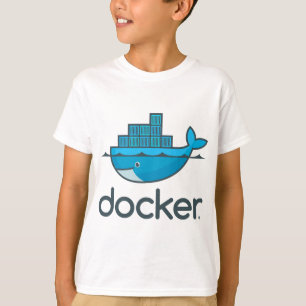 T-shirt Logo de Docker conteneur linux devinos programmati