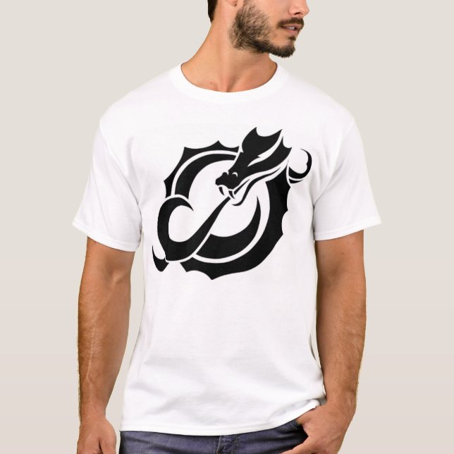 T-shirt Logo de dragon (Devant)