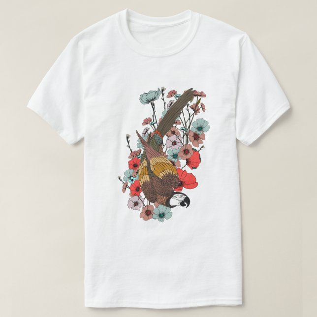 T-shirt Logo de dragon asiatique (Design devant)