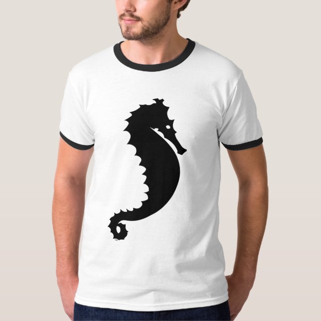 T-shirt Logo de fantôme de mer pour les hommes (Devant)