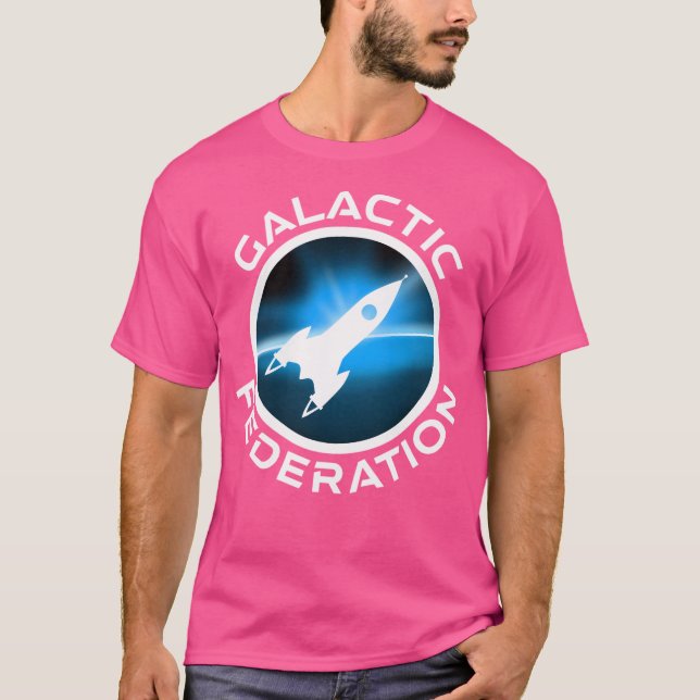 T-shirt Logo de fédération galactique (Devant)