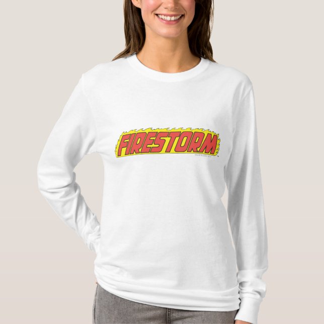 T-shirt Logo de Firestorm (Devant)
